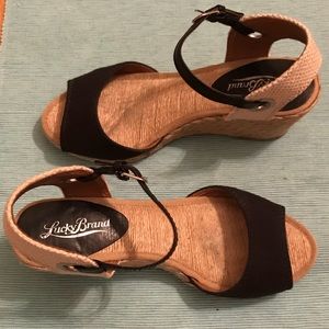 Lucky Brand Women’s Kyndra Wedge Sandal